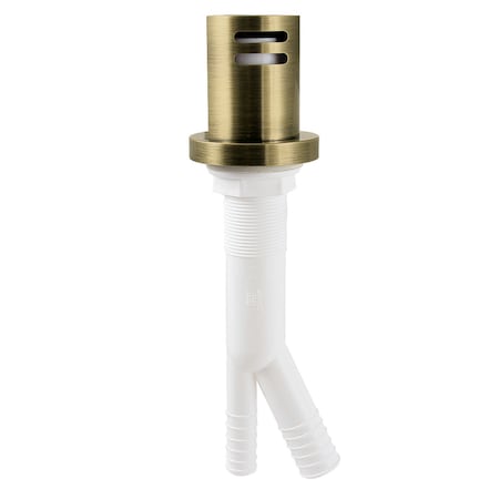 Kingston Brass Dishwasher Air Gap, Antique Brass KA821AB